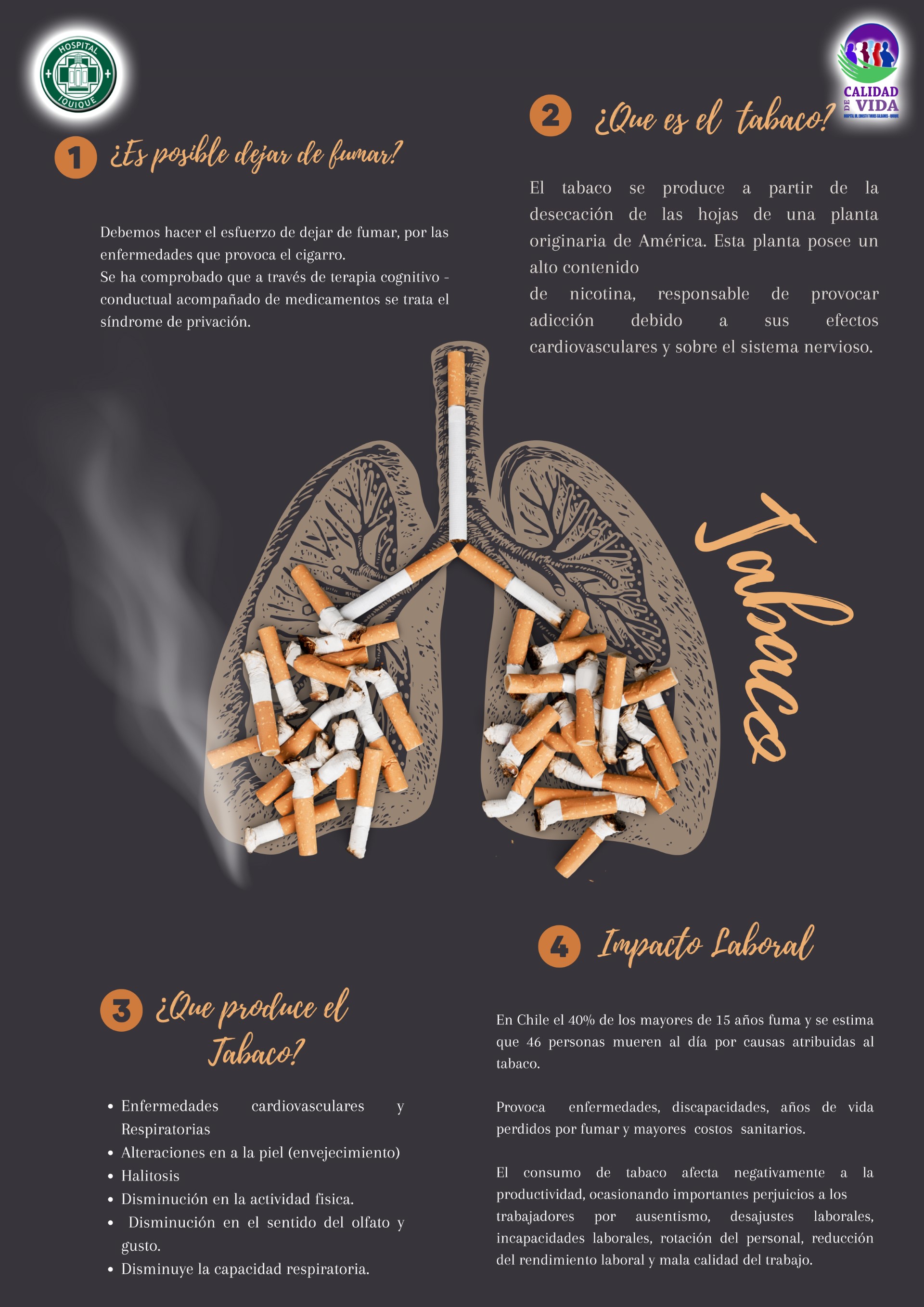 Afiche Tabaco